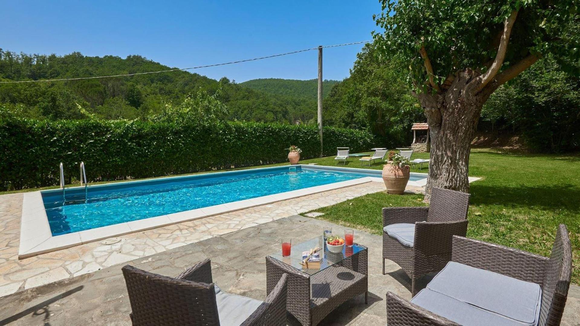 La Mita Villa Cortona Buitenkant foto