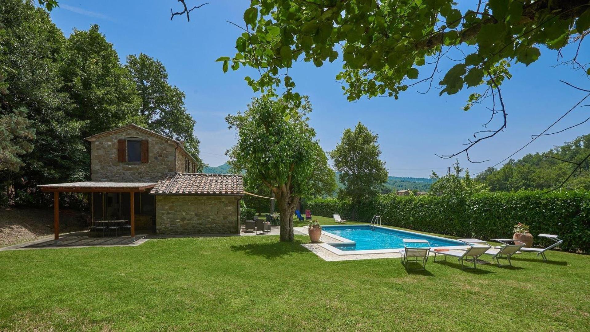La Mita Villa Cortona Buitenkant foto