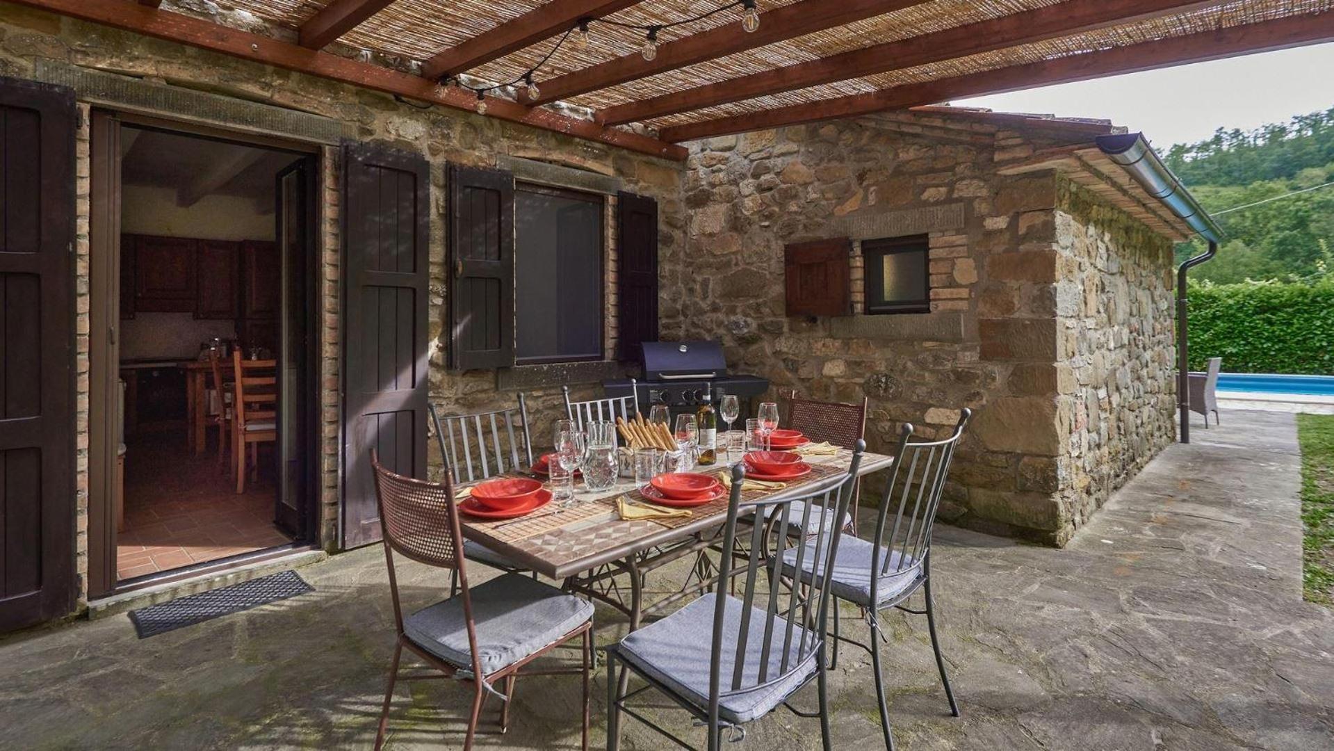 La Mita Villa Cortona Buitenkant foto