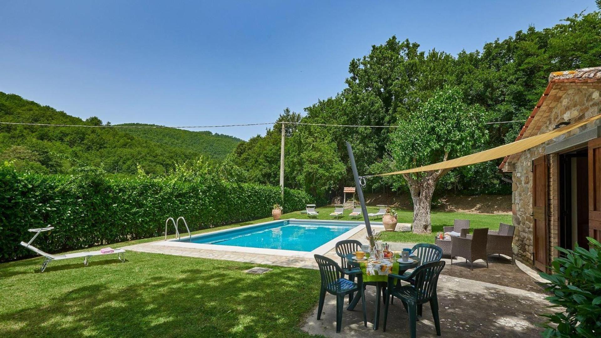 La Mita Villa Cortona Buitenkant foto