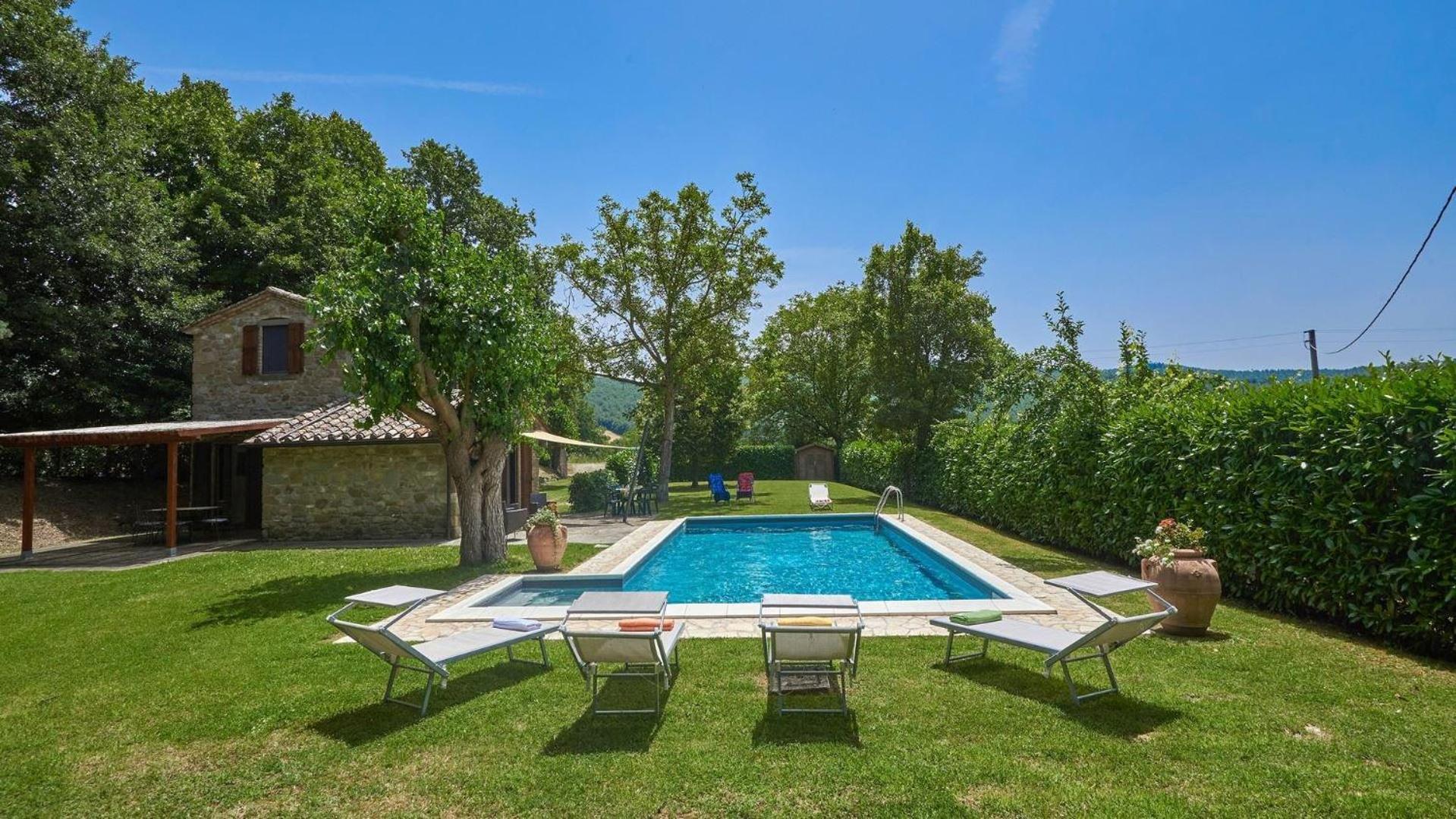 La Mita Villa Cortona Buitenkant foto