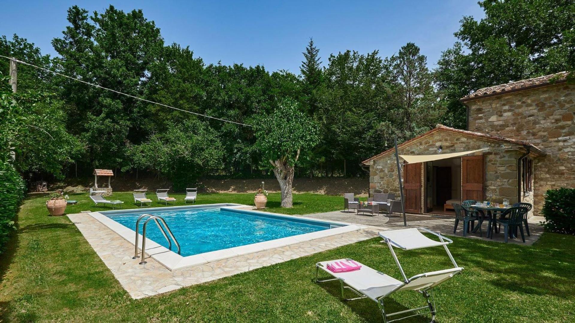 La Mita Villa Cortona Buitenkant foto