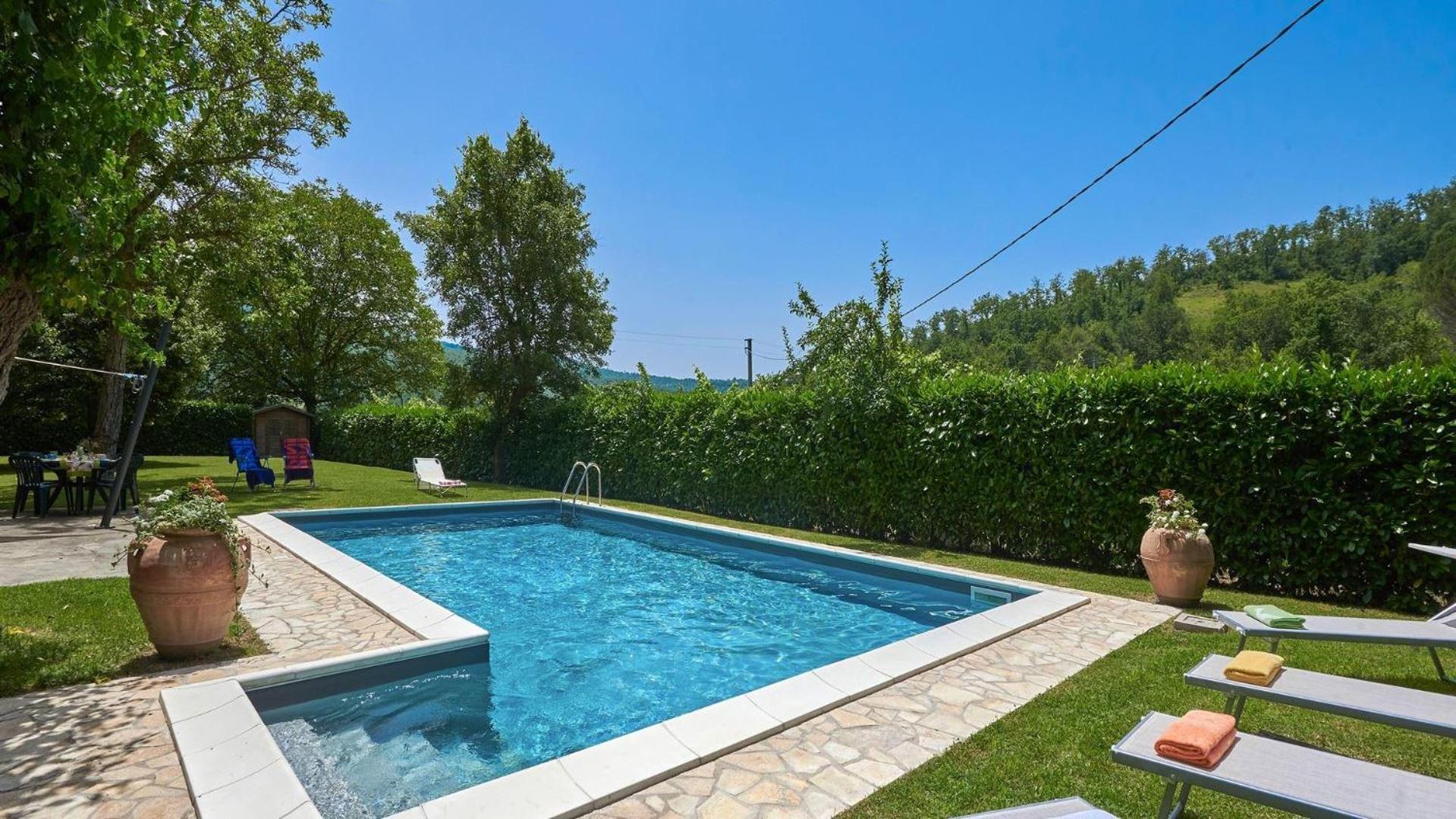 La Mita Villa Cortona Buitenkant foto