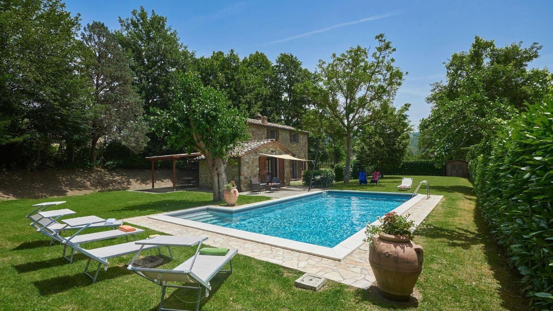 La Mita Villa Cortona Buitenkant foto